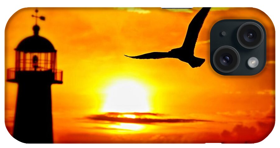 Biloxi iPhone Case featuring the photograph Biloxi Sunset by Jim Albritton