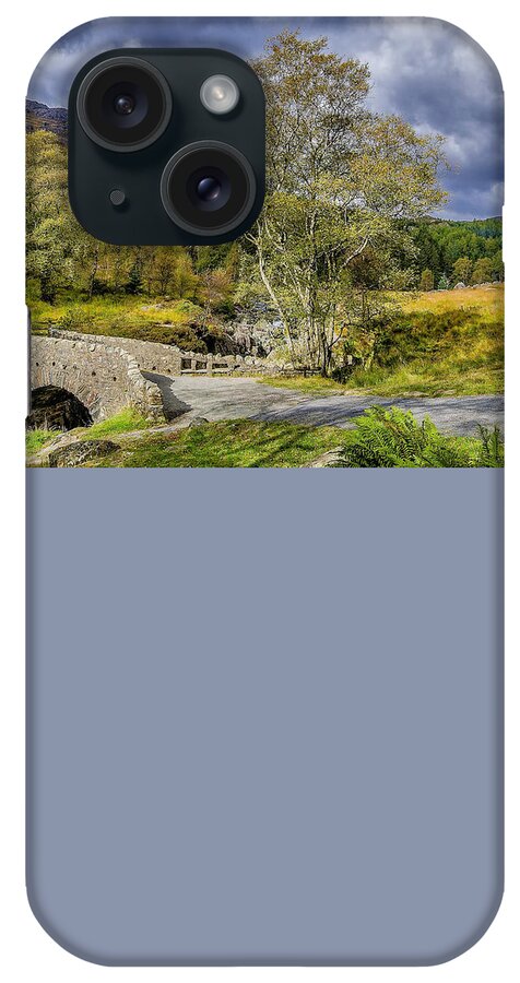 Bridge iPhone Case featuring the photograph Birks Bridge Duddon Valley by Trevor Kersley
