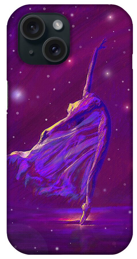 Jane Schnetlage iPhone Case featuring the digital art Birth Of The Cosmos by Jane Schnetlage