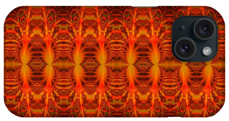 Fractal iPhone Case featuring the digital art Bittersweet by Judi Suni Hall