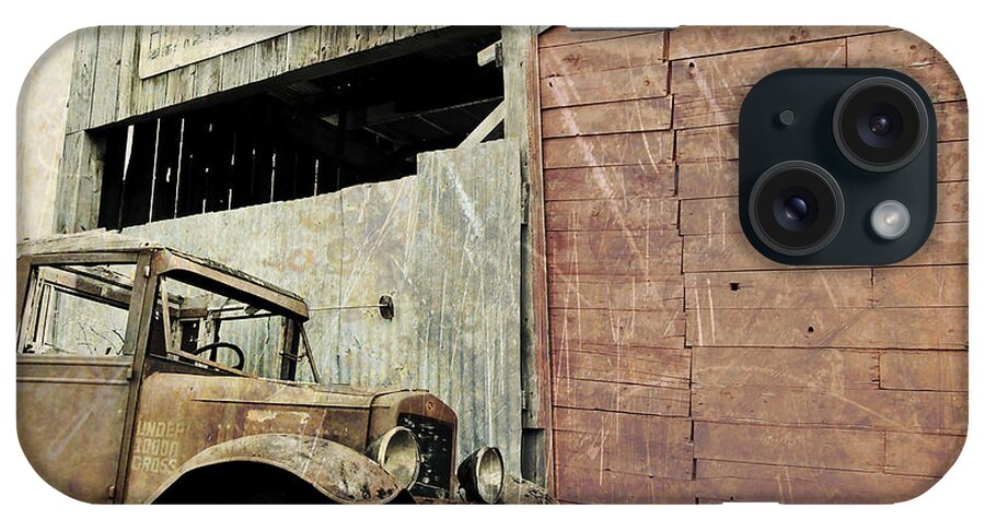 1931 Chevrolet iPhone Case featuring the photograph Blacksmith by Steve McKinzie
