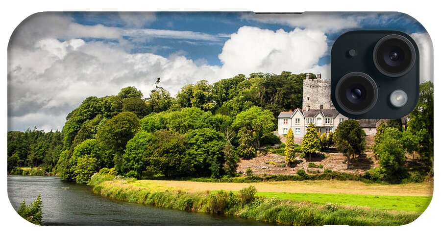 Castle iPhone Case featuring the photograph Blackwater At Ballyhooly by Mark Callanan