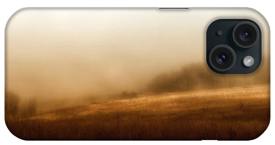 Romance iPhone Case featuring the photograph Bleak Autumn by Theresa Tahara
