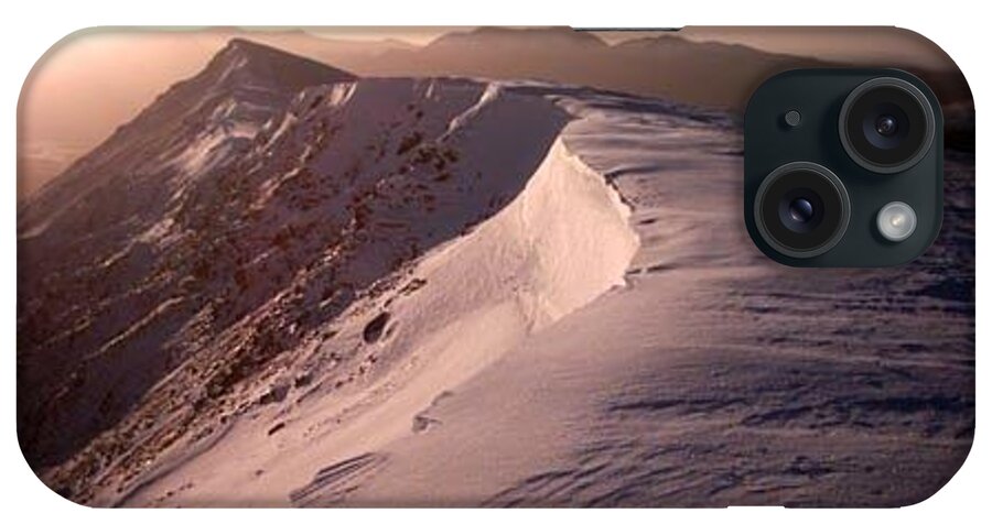 Snow iPhone Case featuring the photograph Blencathra by Alasdair Shaw