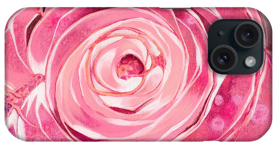 Spirit iPhone Case featuring the painting Bloom V by Shadia Derbyshire