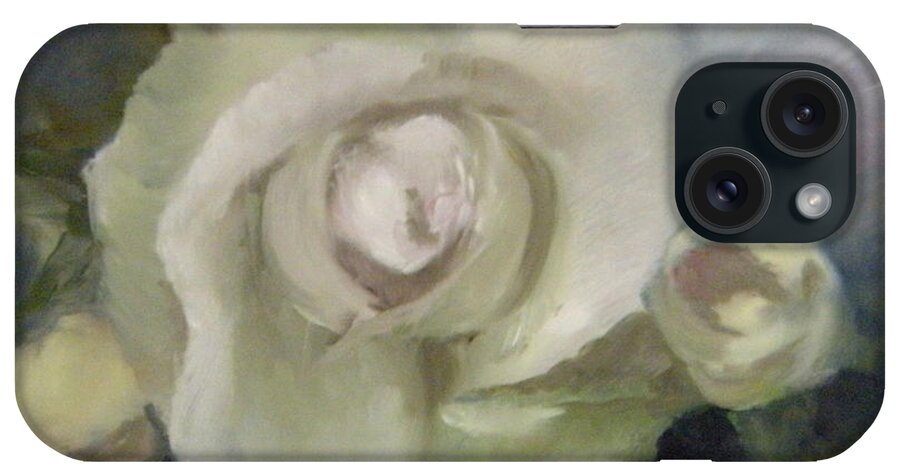 Flower iPhone Case featuring the painting Blooming Beautiful by Lori Ippolito