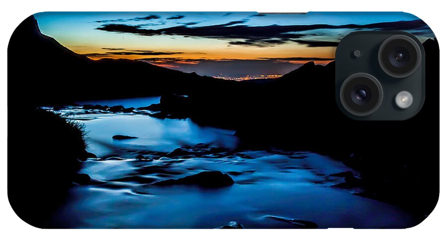 Nature iPhone Case featuring the photograph Blue Dawn by Steven Reed