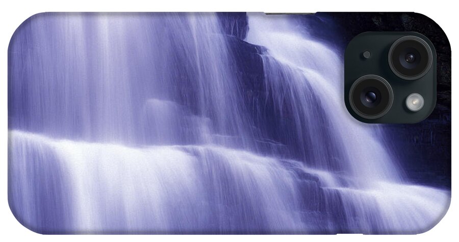 Water iPhone Case featuring the photograph Blue Falls by Paul W Faust - Impressions of Light