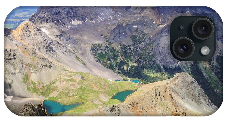 Colorado iPhone Case featuring the photograph Blue Lakes by Aaron Spong