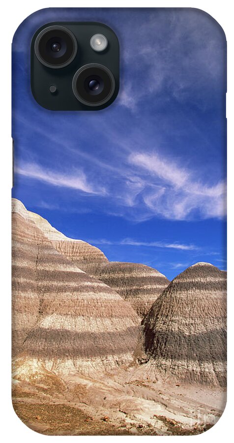 00343396 iPhone Case featuring the photograph Blue Mesa, Arizona by Yva Momatiuk John Eastcott