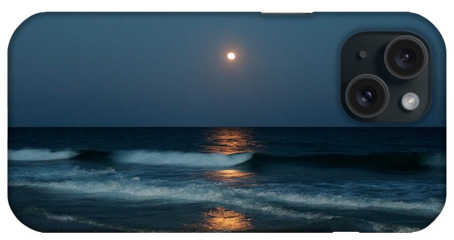 Blue iPhone Case featuring the photograph Blue Moon by Cynthia Guinn