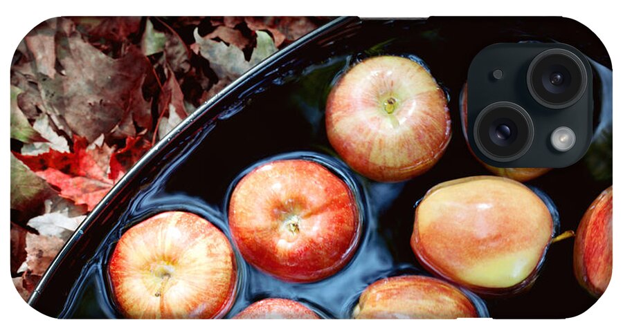 Apples iPhone Case featuring the photograph Bobbing For Apples by Kim Fearheiley