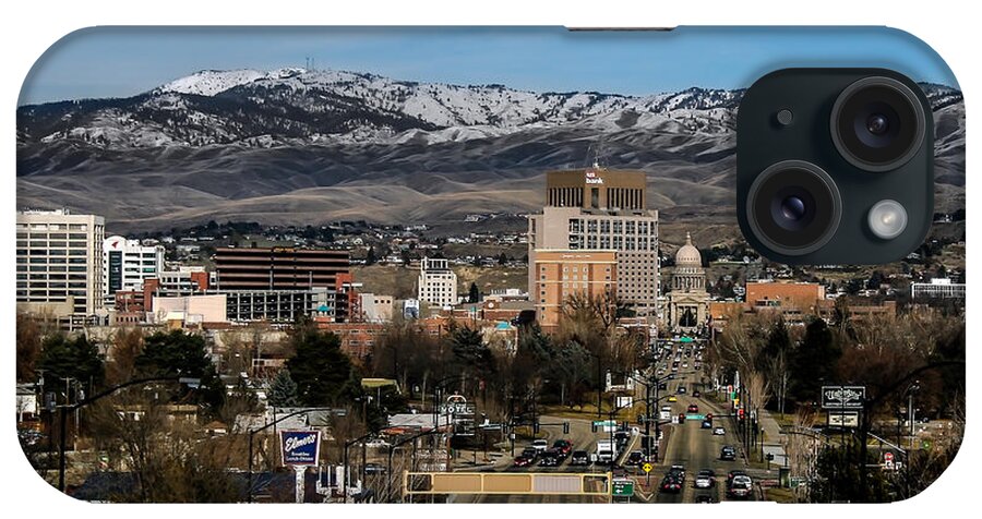 City iPhone Case featuring the photograph Boise Idaho by Robert Bales