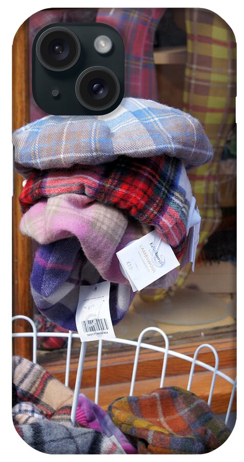 Edinburgh iPhone Case featuring the photograph Bonnets from Scotland by Jolly Van der Velden