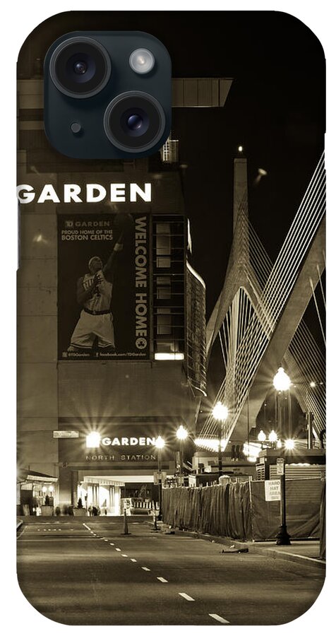 Boston iPhone Case featuring the photograph Boston Garder and Side Street by John McGraw