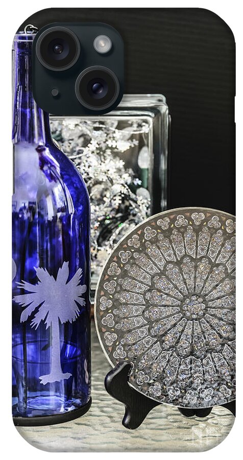 Still Life iPhone Case featuring the photograph Bottle and Plate by Elvis Vaughn