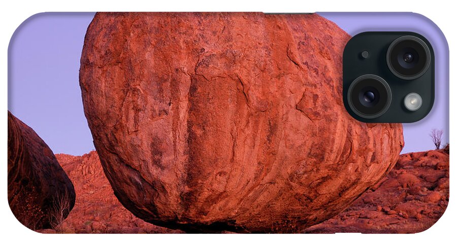 Damaraland iPhone Case featuring the photograph Boulders At Mowani Mountain Lodge by Christian Heeb