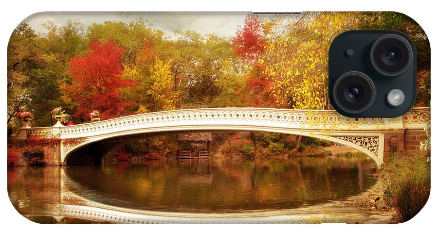 Bow Bridge iPhone Case featuring the photograph Bow Bridge Reflected by Jessica Jenney