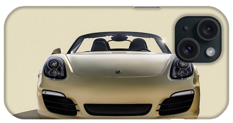 Porsche iPhone Case featuring the digital art Boxter by Douglas Pittman