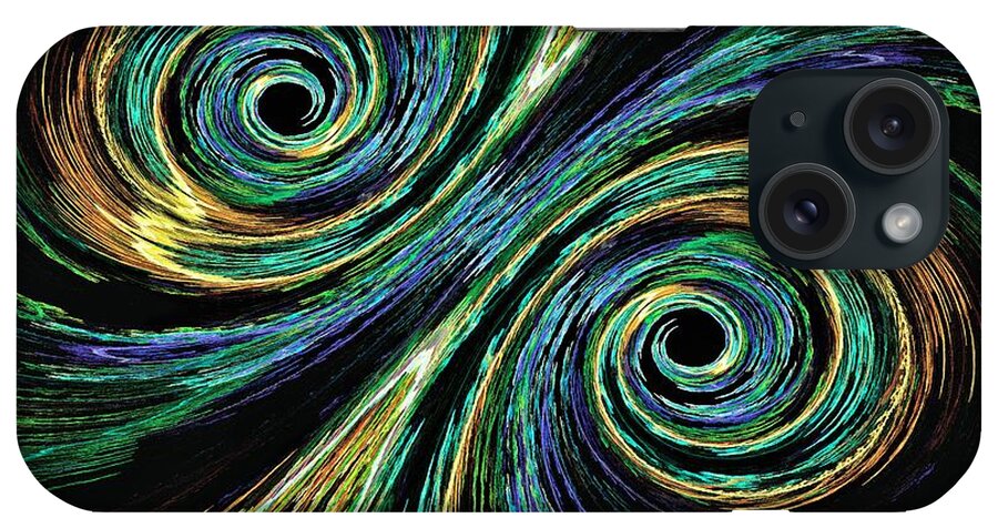 Fractal iPhone Case featuring the digital art Bring Them Up by Missy Gainer