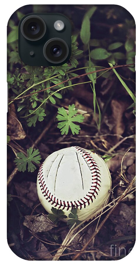 Baseball iPhone Case featuring the photograph Broken Dreams by Trish Mistric