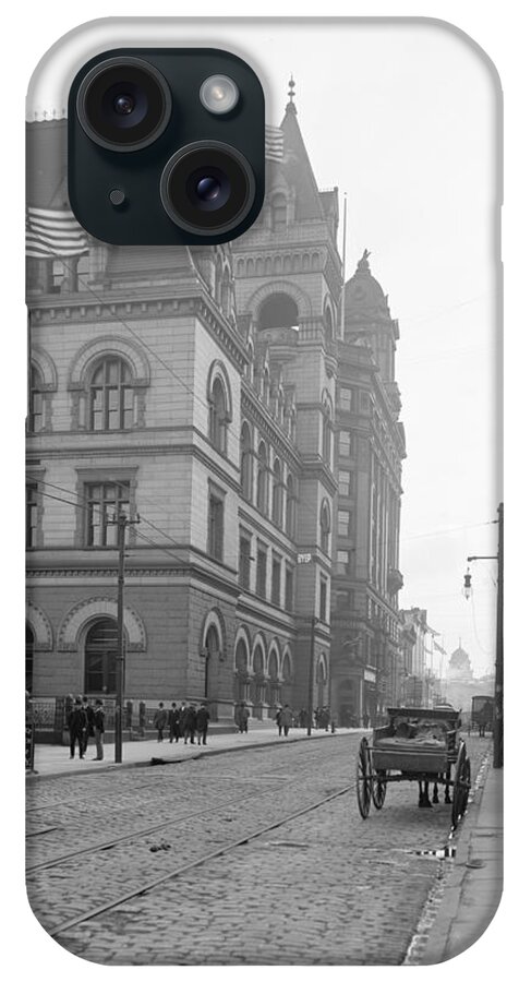 1906 iPhone Case featuring the photograph Brooklyn Post Office by Granger