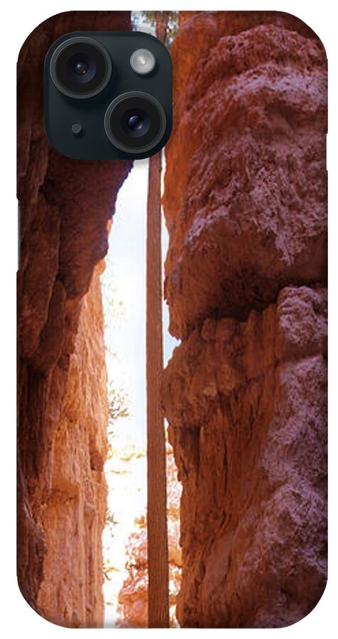 Bryce Canyon iPhone Case featuring the photograph Bryce Canyon from the Bottom Panoramic by Mike McGlothlen