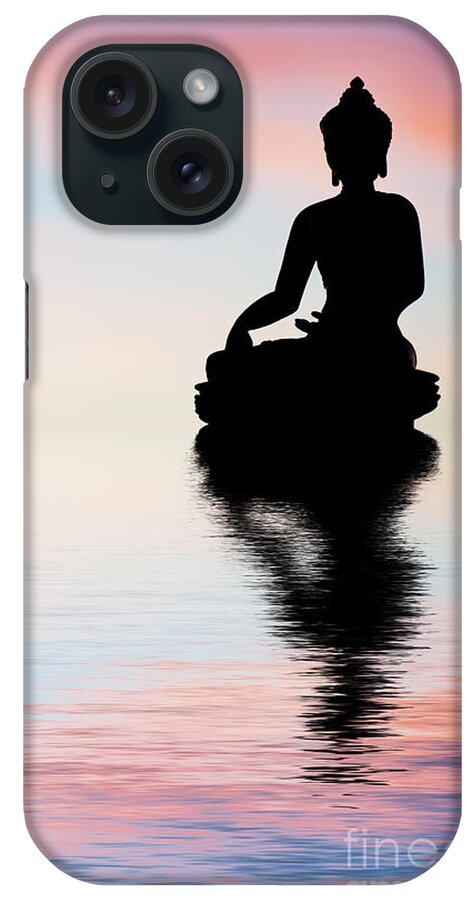 Buddha iPhone Case featuring the photograph Buddha Reflection by Tim Gainey