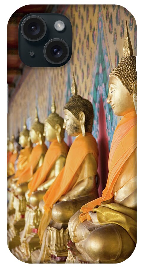 Art iPhone Case featuring the photograph Buddha Temple Wat Arun Bangkok by Lp7