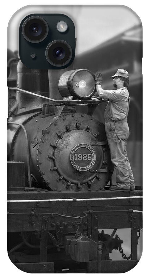 Transportation iPhone Case featuring the photograph Bulb Change by Mike McGlothlen