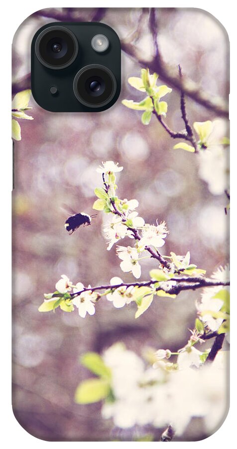 Bumble Bee iPhone Case featuring the photograph Bumble by Melanie Alexandra Price
