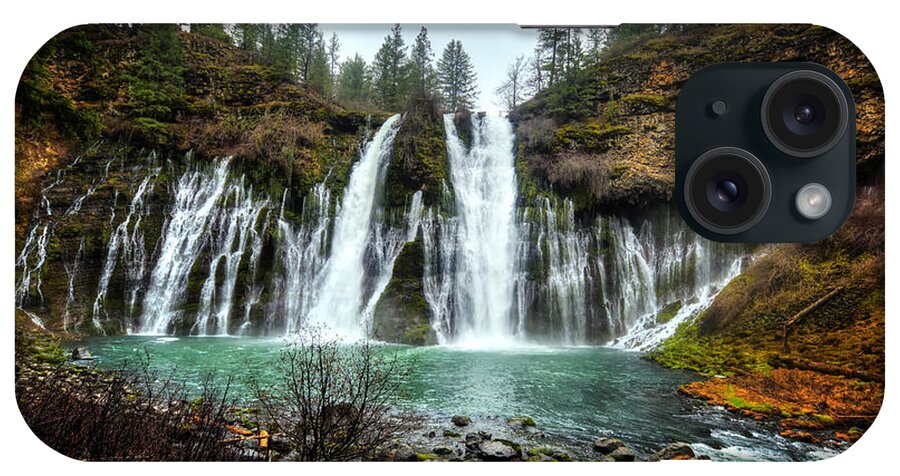Water iPhone Case featuring the photograph Burney Falls by Paul Gillham