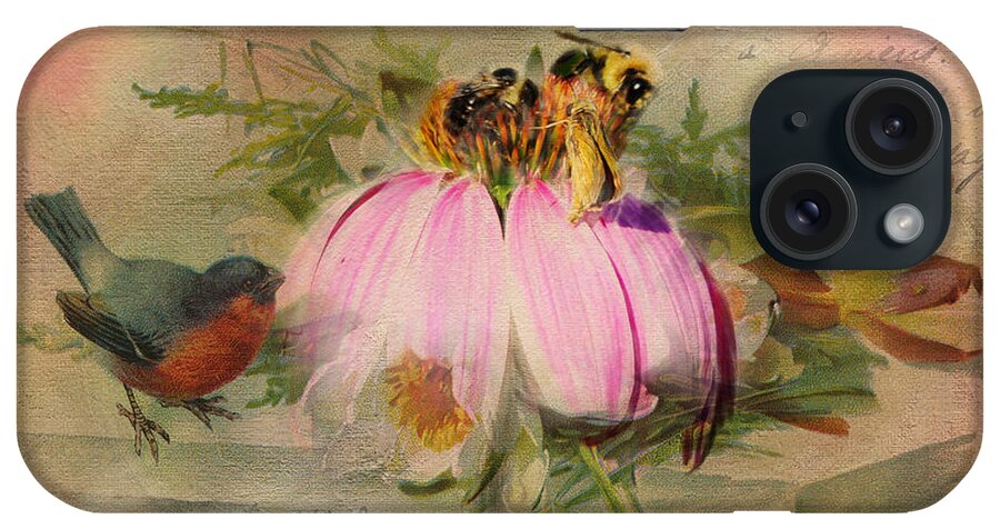 Bumble Bees iPhone Case featuring the photograph Busy as a Bee by Melinda Dreyer