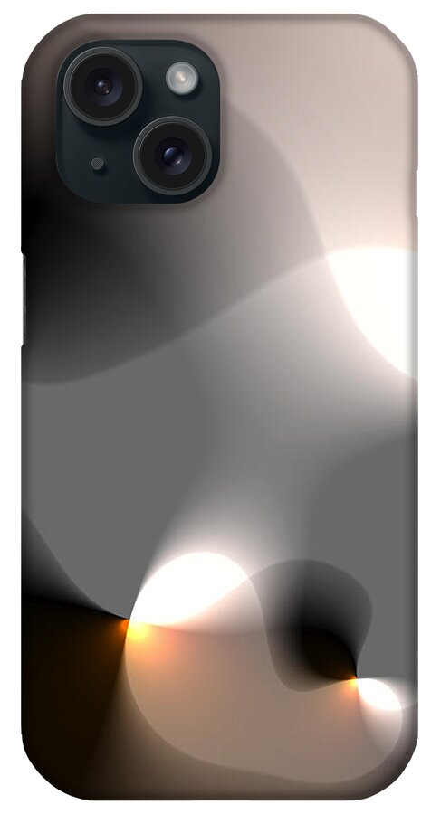 Abstract iPhone Case featuring the digital art But by Judi Suni Hall