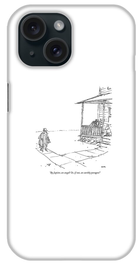 By Jupiter, An Angel! Or, If Not, An Earthly iPhone Case