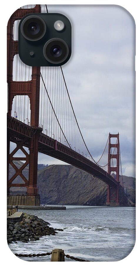 Golden Gate Bridge iPhone Case featuring the photograph By the Bay by Mark Harrington