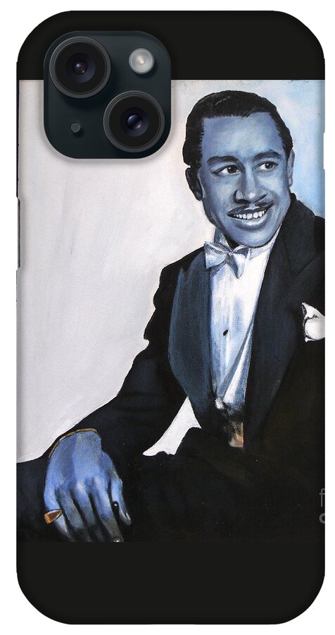 Portraits iPhone Case featuring the painting Cab Calloway by Michelle Brantley