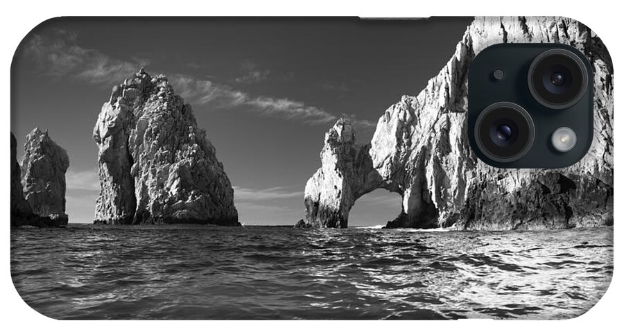 Los Cabos iPhone Case featuring the photograph Cabo in Black and White by Sebastian Musial
