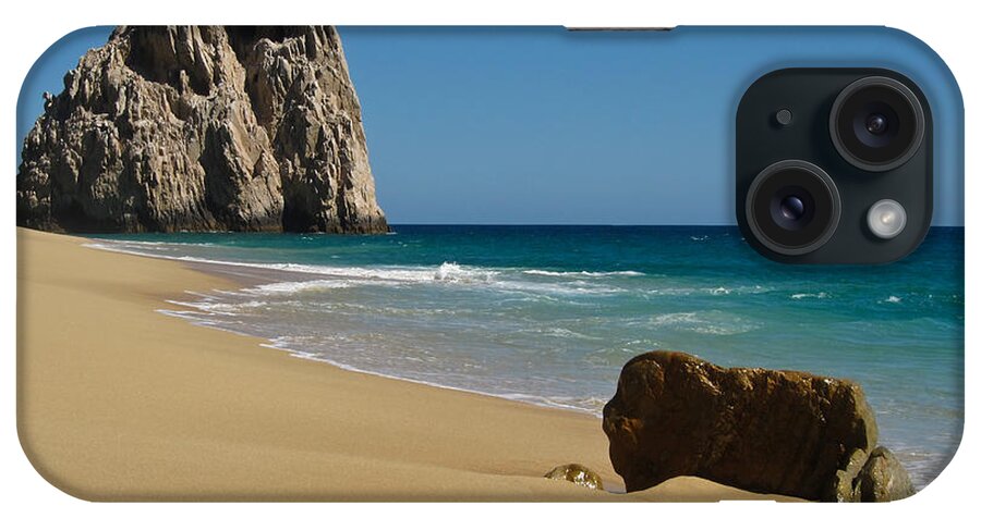 Los Cabos iPhone Case featuring the photograph Cabo San Lucas Beach 1 by Shane Kelly