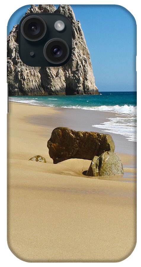 Los Cabos iPhone Case featuring the photograph Cabo San Lucas Beach 2 by Shane Kelly