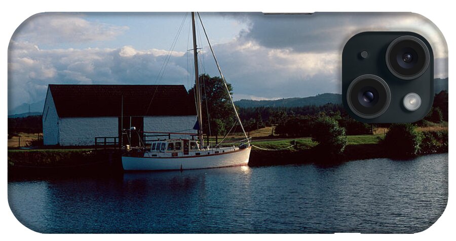 Loch Ness iPhone 15 Case featuring the photograph Caledonian canal by Riccardo Mottola