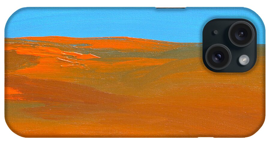 California iPhone Case featuring the painting California Summer by Donna Blackhall