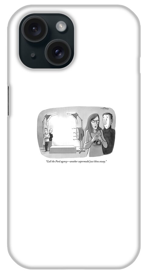 Call The Ford Agency - Another Supermodel iPhone Case