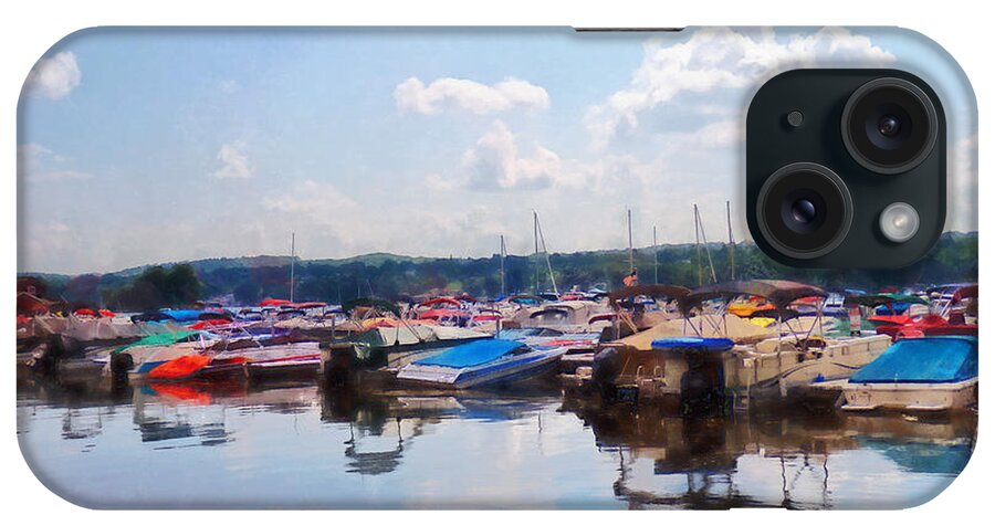 Canandaigua iPhone Case featuring the photograph Canandaigua City Pier by Susan Savad