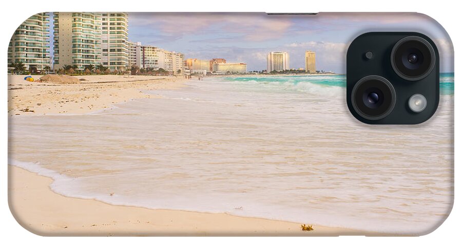 Cancun iPhone Case featuring the photograph Cancun Mexico by Jonas Luis