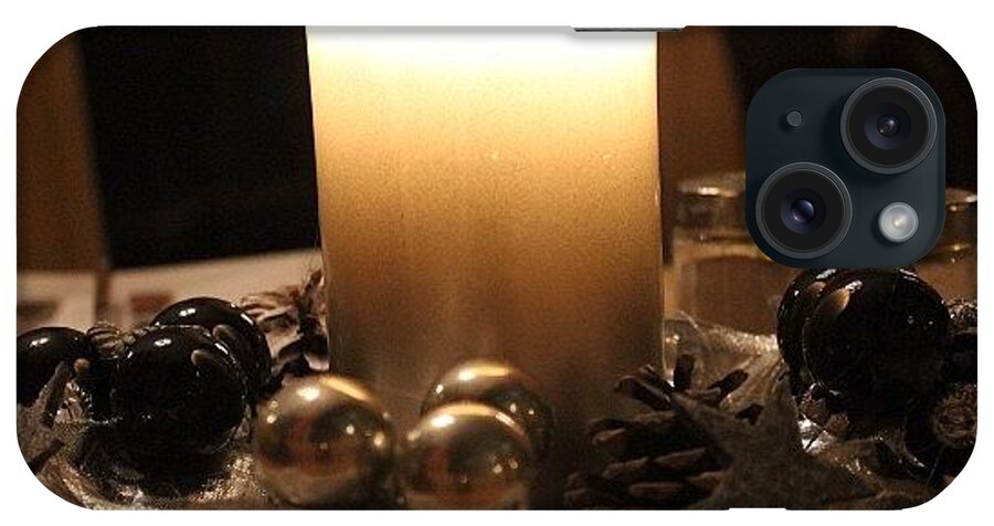 Beautiful iPhone Case featuring the photograph #candle #candlelight #candlelit by Ben Armstrong