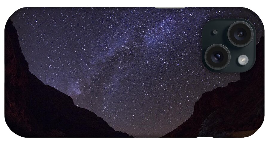 Landscape iPhone Case featuring the photograph Canopy of Stars by Aaron Bedell