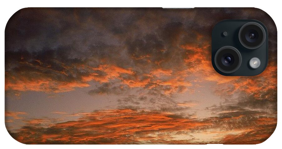 Fine Art iPhone Case featuring the photograph Canvas Sky by Rodney Lee Williams