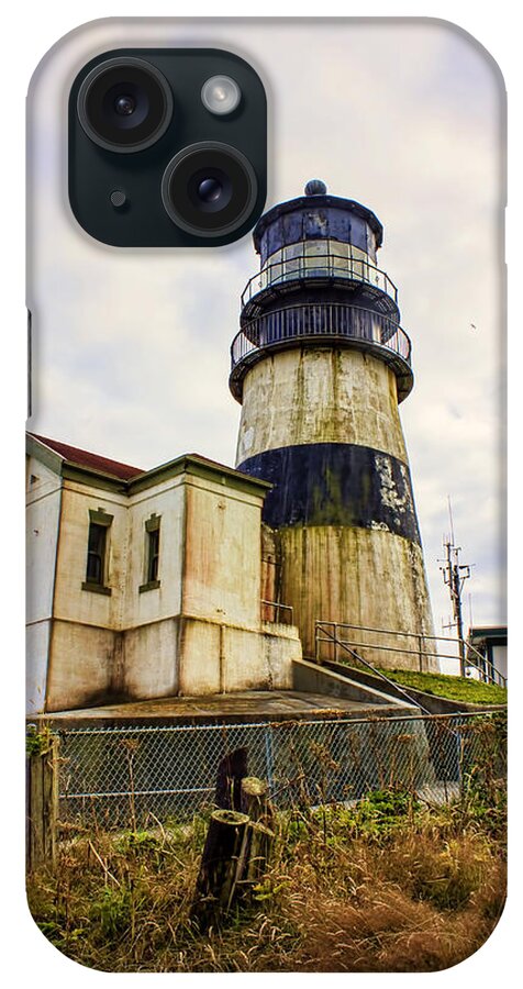 Lighthouse iPhone Case featuring the photograph Cape Disappointment by Cathy Anderson