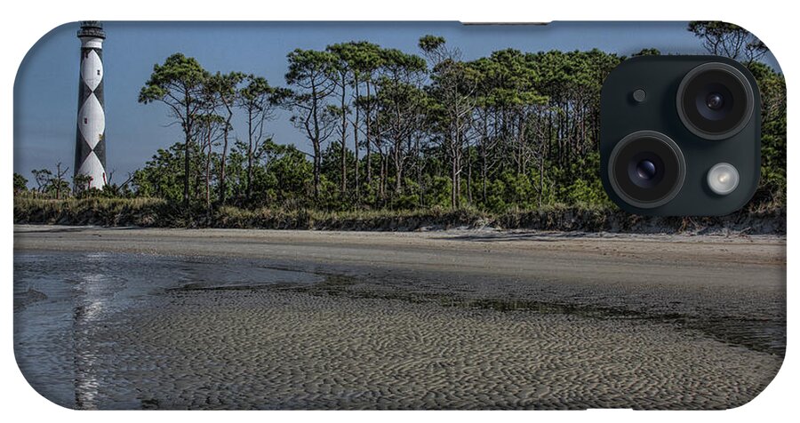Lighthouse iPhone Case featuring the photograph Cape Lookout by Erika Fawcett